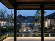 茶园鹿角板块小区环境优美的别墅区,没有之一宋式合院