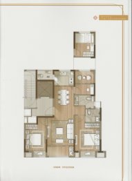 万固金兰悦园3室2厅1厨2卫建面97.50㎡