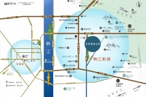 潮州华侨城纯水岸区域交通图