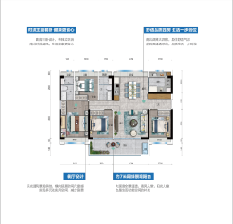 碧桂园·湖光山色4室2厅1厨2卫建面130.00㎡