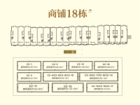 18栋商铺户型图