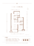 94.44㎡户型