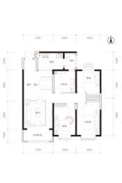 浭阳新都二期3室2厅1厨1卫建面122.00㎡