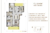 G1户型142㎡