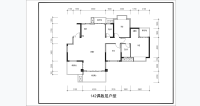 A1 143㎡户型图