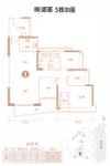 5B栋01建面约165平户型