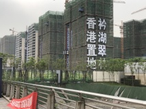 香港置地·衿湖翠林在建工地
