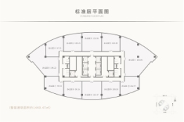 东创中心建面1440.47㎡