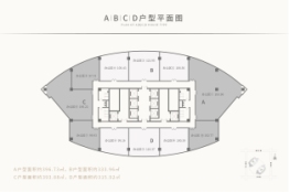 东创中心建面315.92㎡