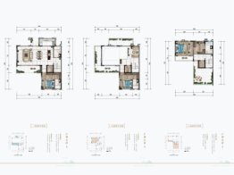 联发山晓3室2厅1厨3卫建面227.00㎡