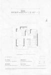 建面约89平户型