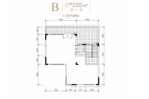 龙湖昱湖1号B户型