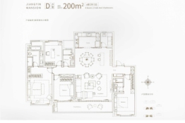 中海·阅澄江4室2厅1厨3卫建面200.00㎡