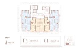 太原天悦2室2厅1厨1卫建面86.00㎡