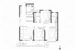 奥园誉景湾3室2厅1厨2卫建面119.00㎡