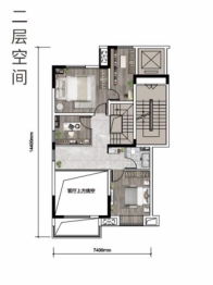 林隐天下3室2厅1厨2卫建面143.00㎡