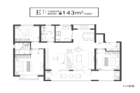 143平三室两厅两卫