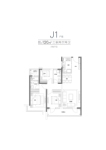 J1-120平3室2厅2卫