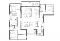 建面188平户型