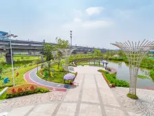 全新没住过,南向望花园,安静舒适,通风采光好