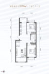 3#建面111.79㎡户型