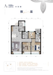 绿城·明月听澜3室2厅1厨2卫建面100.00㎡