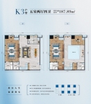 建面约187.89平户型