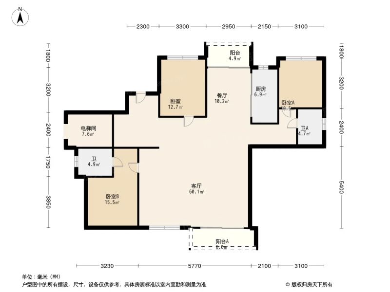 金隅金成府户型图