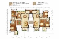 B户型双阳台建面115平