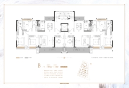 美的·云熙府4室2厅1厨2卫建面143.00㎡