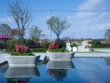 近崇明地铁,低密度别墅区,上SHI东滩800米精装上叠