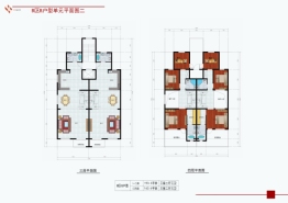 魏都新墅3室2厅1厨3卫建面193.30㎡