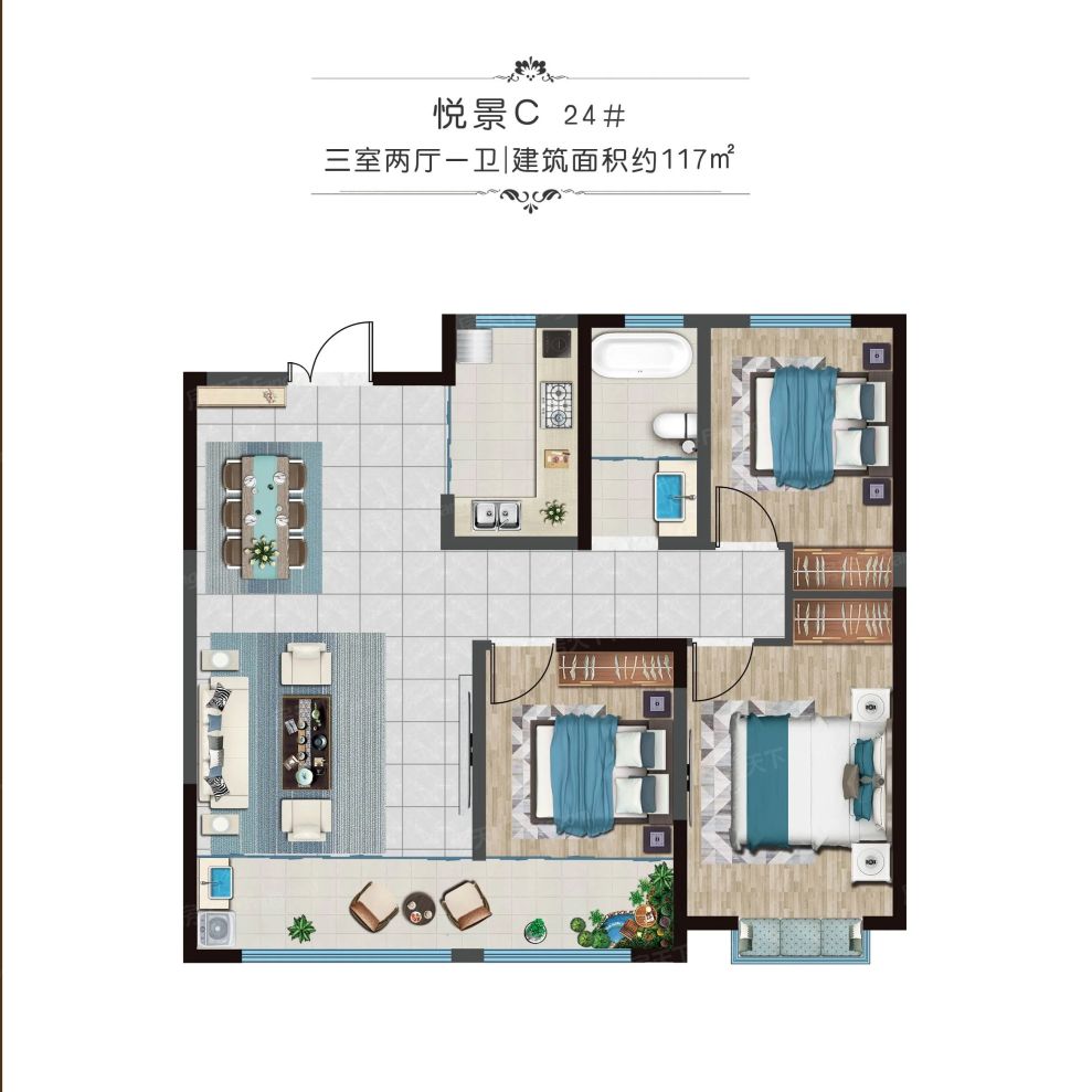 户型图2/2
