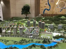 叠拼别墅 上叠 端头户型 清水房