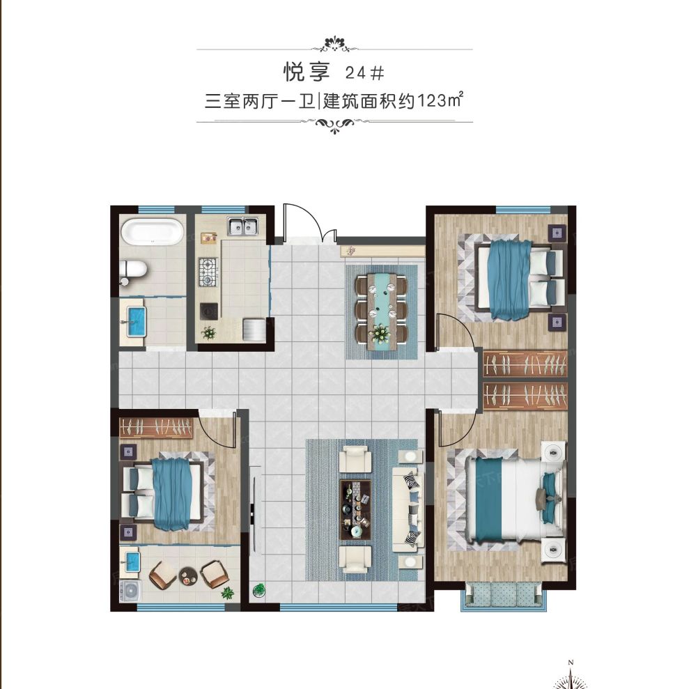 户型图2/2