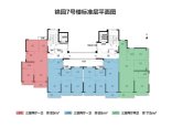 六期锦园7号楼标准层平面图