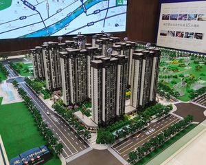 南昌路建业中弘城全新精装两室小区人车分流采光好