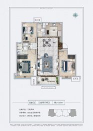 碧桂园凤凰湾3室2厅1厨2卫建面109.00㎡