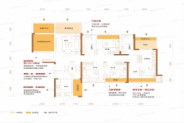 合兴·金色江湾4室2厅1厨2卫建面120.00㎡