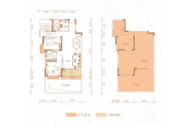 凤凰山庄2室2厅1厨2卫建面106.00㎡