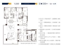 颐和 碧桂园·狮乘福第5室2厅2厨3卫建面330.00㎡