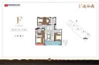 F户型-130平4室2厅2卫