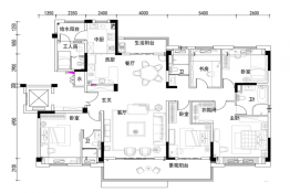 碧桂园十里江湾5室2厅1厨2卫建面212.00㎡