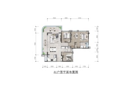 大发朗诗·江屿湾3室2厅1厨2卫建面134.00㎡