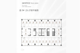 万象城置地中心1室1厅1厨1卫建面40.00㎡