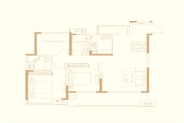 东投·状元府2室2厅1厨2卫建面126.00㎡