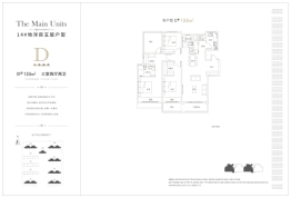 融侨中原城3室2厅1厨2卫建面133.00㎡