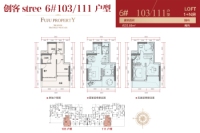 6栋103、111户型图