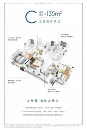 中南紫云集3室2厅1厨2卫建面135.00㎡