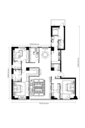 国润·翠湖云府4室2厅1厨3卫建面270.00㎡